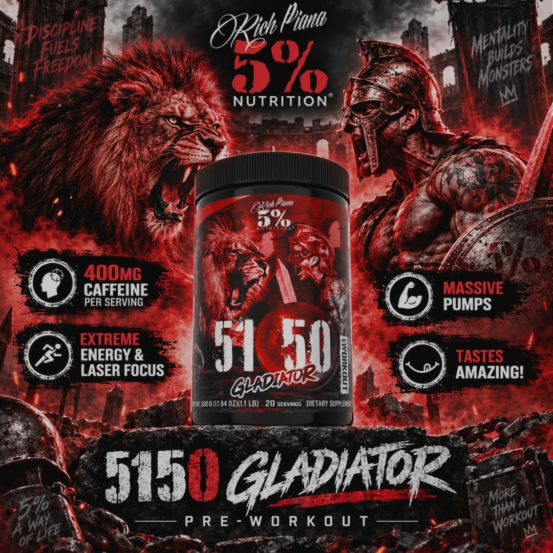 5150 GLADIATOR DE RICH PIANA 5% NUTRITION