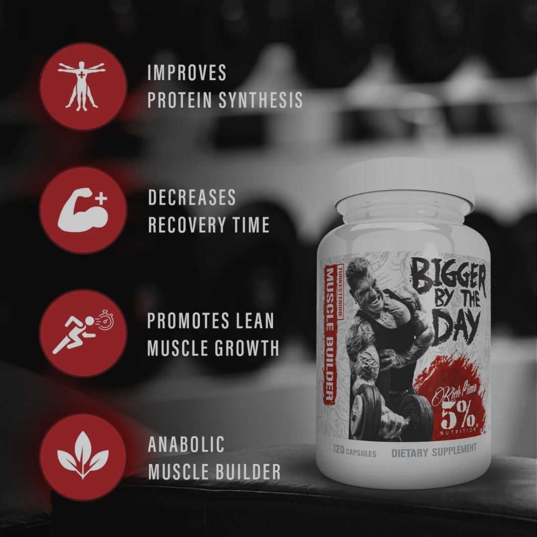 BIGGER BY THE DAY DE RICH PIANA 5% NUTRITION