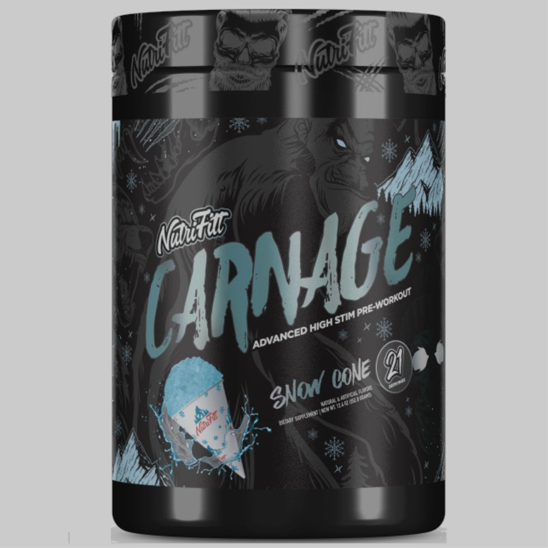 CARNAGE ADVANCED PRE-WORKOUT DE NUTRIFITT