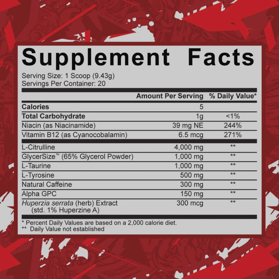 CODE RED PRE DE RICH PIANA 5% NUTRITION