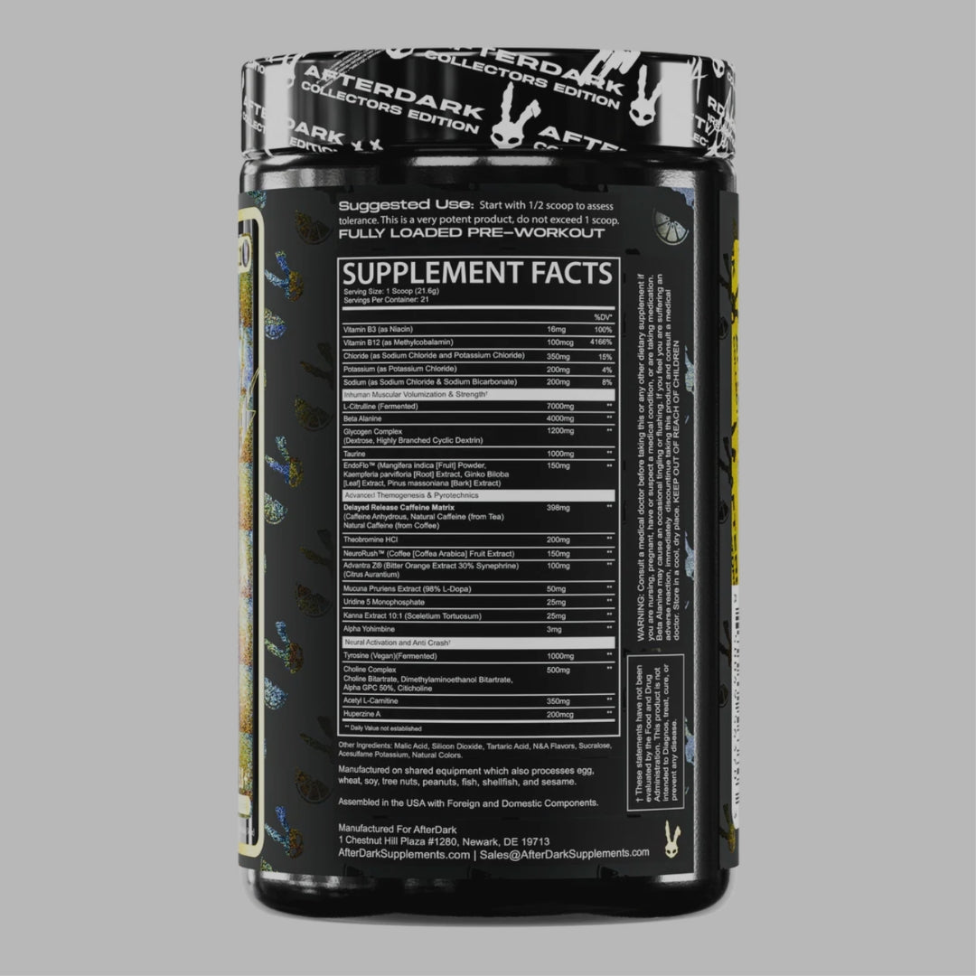 VOID "PIKACHU" PREWORKOUT DE AFTERDARK