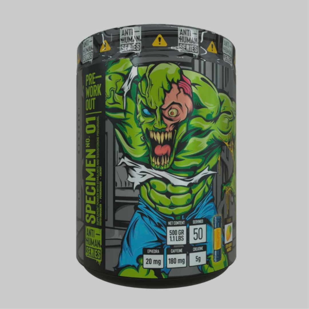 SPECIMEN No.01 PRE-WORKOUT DE ANTI-HUMAN SERIES