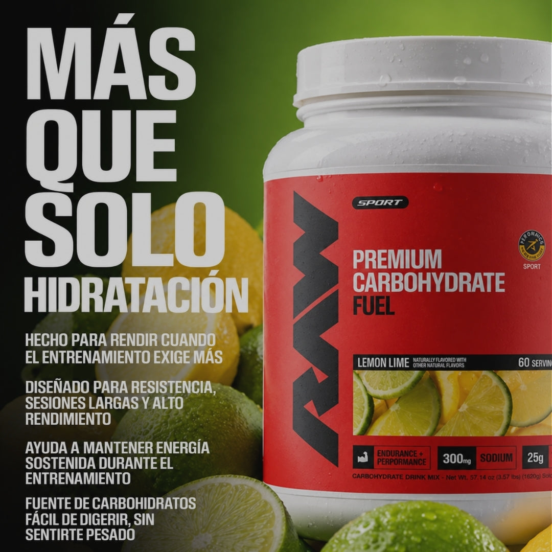 PREMIUM CARBOHYDRATE FUEL DE RAW NUTRITION