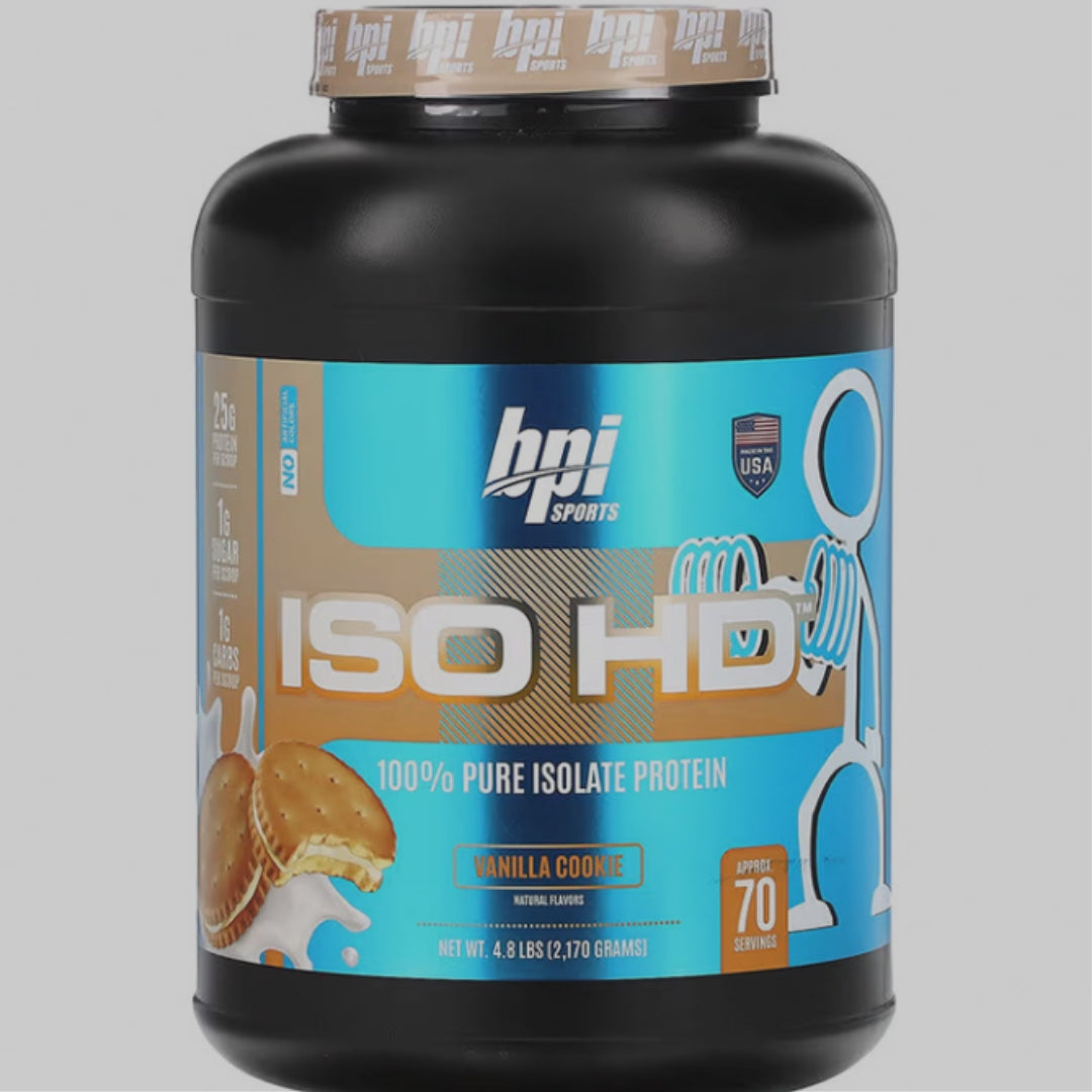 Iso HD Isolate Protein BPI Sports | Proteína aislada pura – Muscle Shop ...