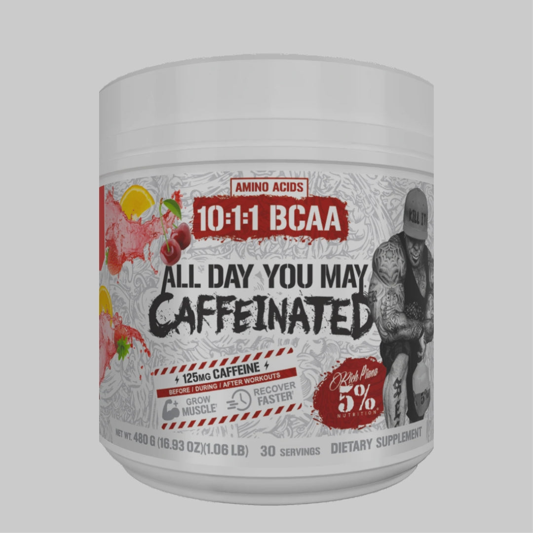 ALL DAY YOU MAY CAFFEINATED DE RICH PIANA 5% NUTRITION