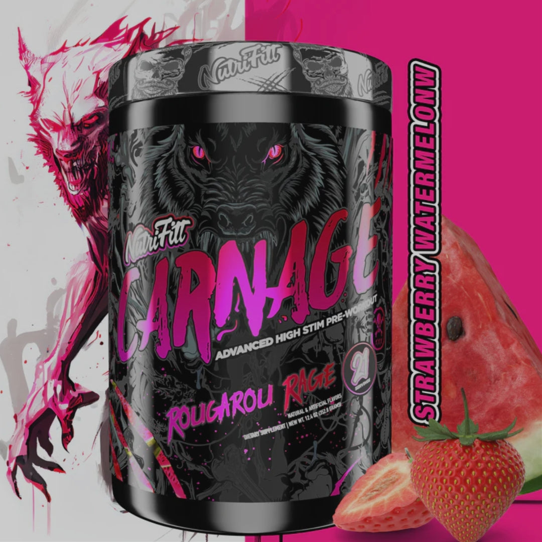 CARNAGE ADVANCED PRE-WORKOUT DE NUTRIFITT
