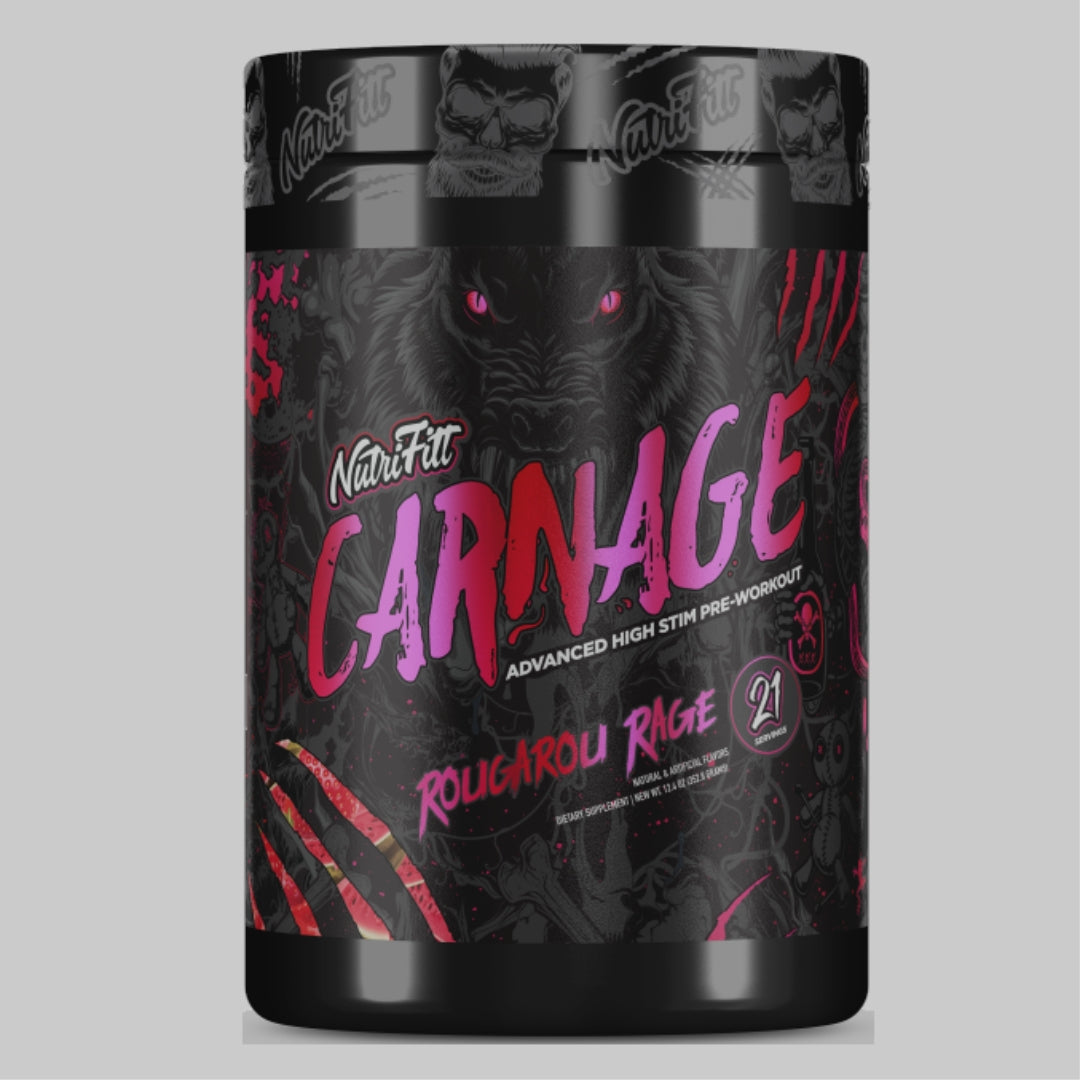 CARNAGE ADVANCED PRE-WORKOUT DE NUTRIFITT