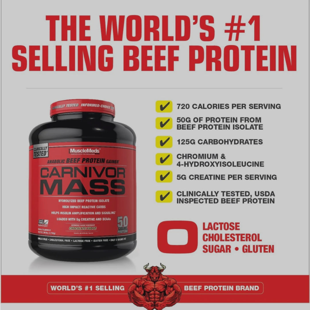 CARNIVOR MASS DE MUSCLEMEDS