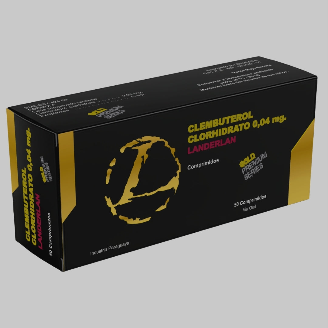 CLEMBUTEROL CLORHIDRATO DE LANDERLAN GOLD PREMIUM SERIES