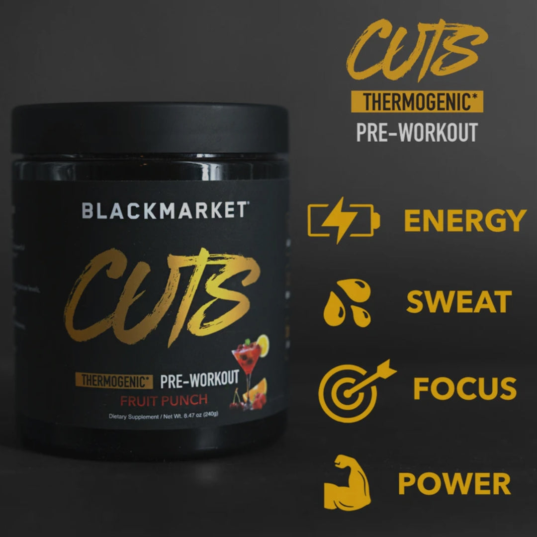 CUTS THERMOGENIC PRE-WORKOUT DE BLACKMARKET