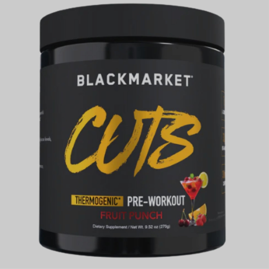 CUTS THERMOGENIC PRE-WORKOUT DE BLACKMARKET