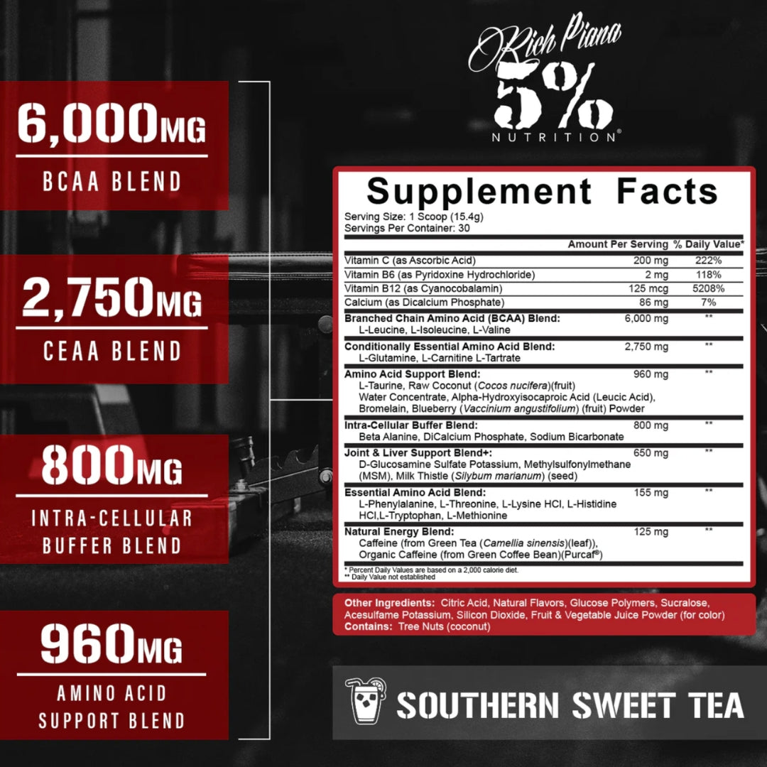 ALL DAY YOU MAY CAFFEINATED DE RICH PIANA 5% NUTRITION