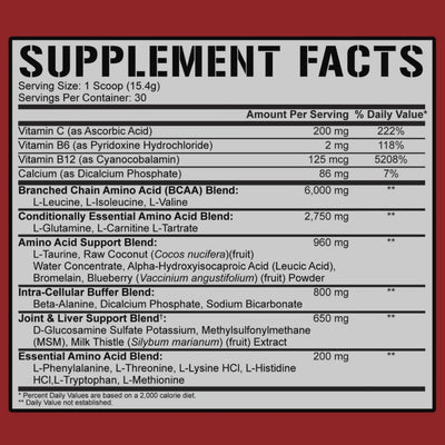 ALL DAY YOU MAY 10:1:1 BCAA DE RICH PIANA 5% NUTRITION