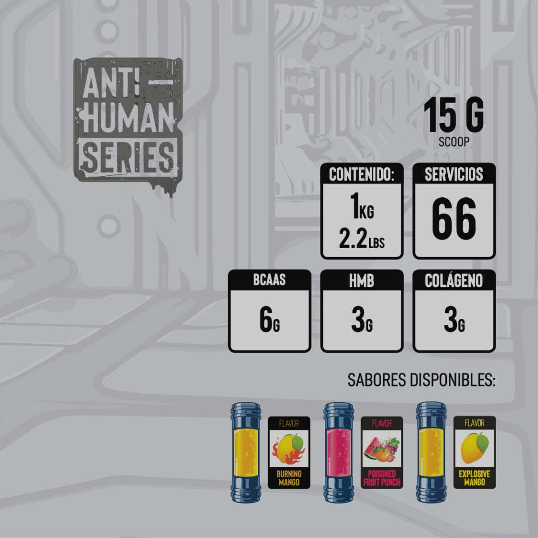 SPECIMEN No.2 BCAA´S 2:1:1 DE ANTI-HUMAN SERIES