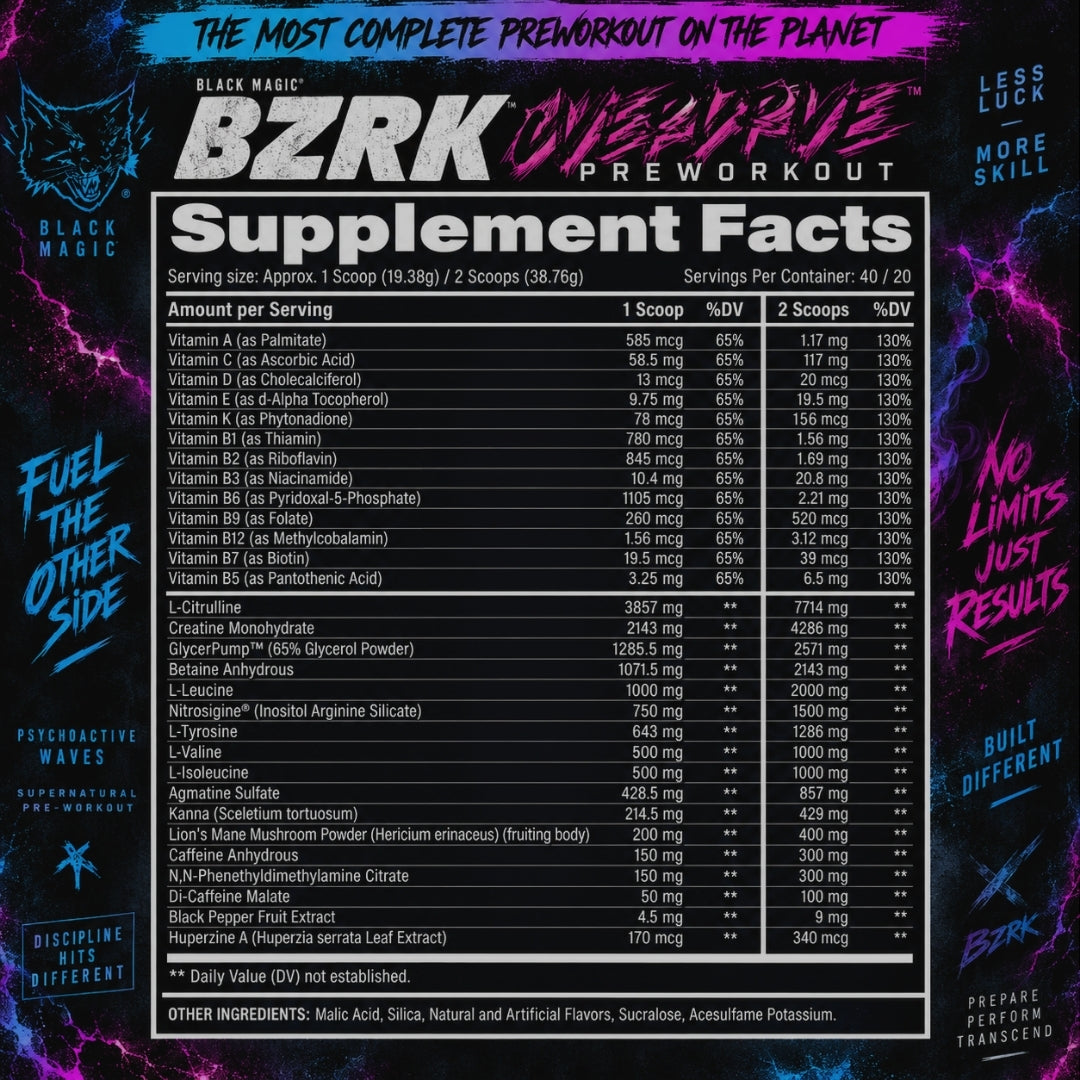 BZKR OVERDRIVE DE BLACK MAGIC