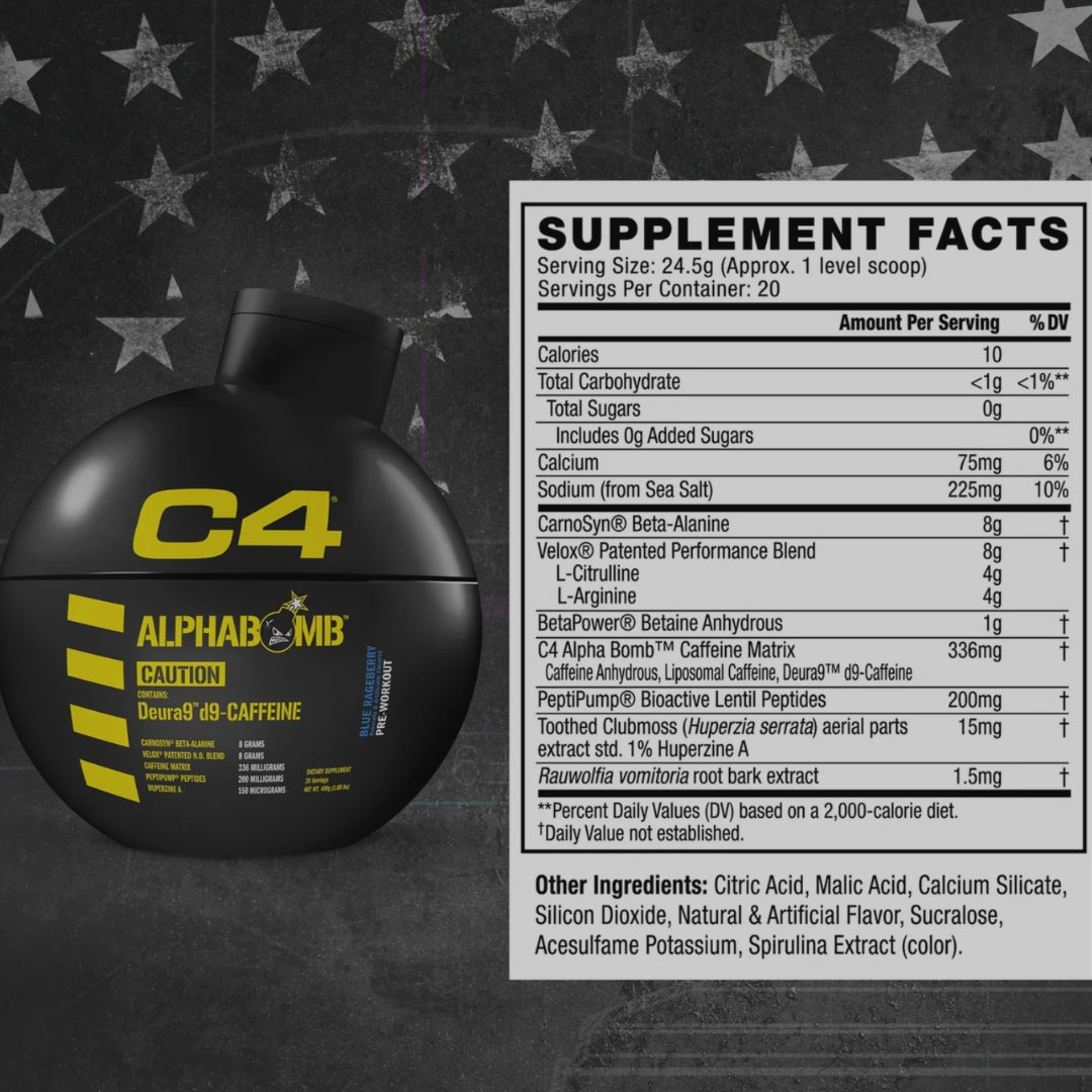 C4 ALPHA BOMB DE CELLUCOR