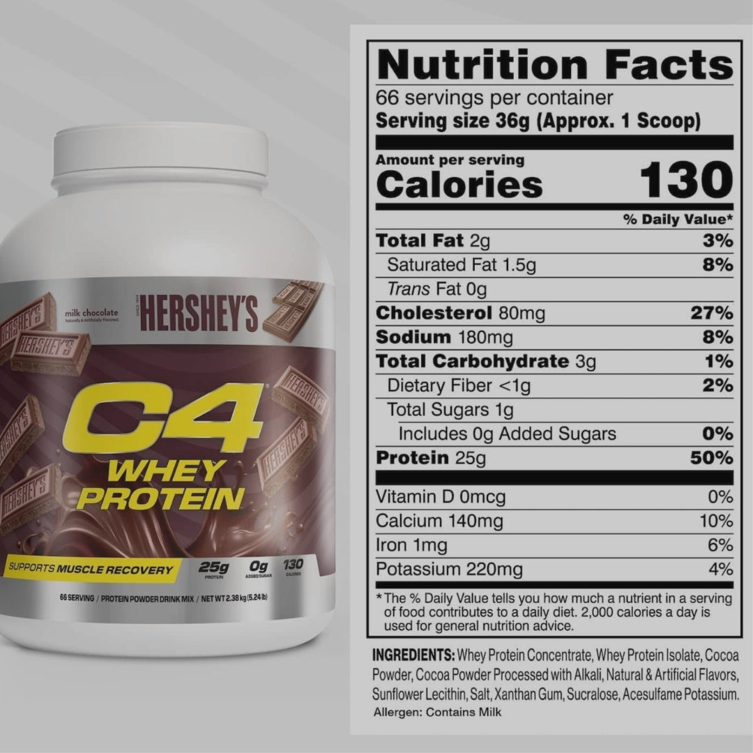 C4 WHEY PROTEIN DE CELLUCOR