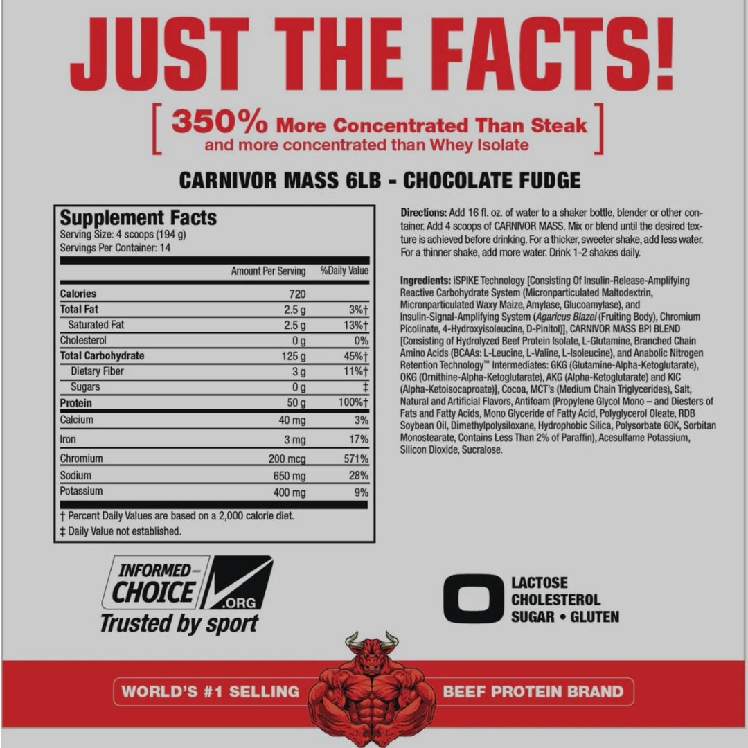 CARNIVOR MASS DE MUSCLEMEDS
