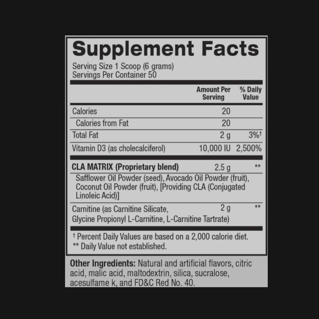 CLA + CARNITINE DE BPI SPORTS