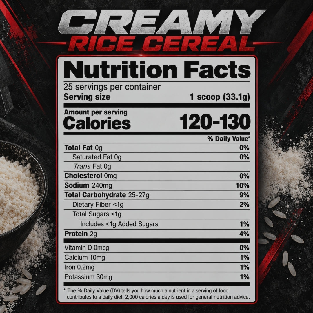 CREAMY RICE CEREAL DE DRAGON PHARMA
