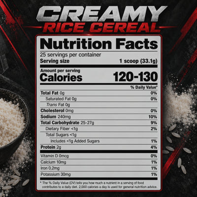 CREAMY RICE CEREAL DE DRAGON PHARMA