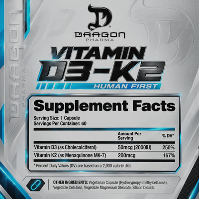 VITAMIN D3-K2 DE DRAGON PHARMA