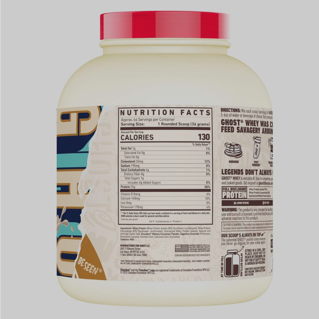 GHOST WHEY DE GHOST LYFESTYLE