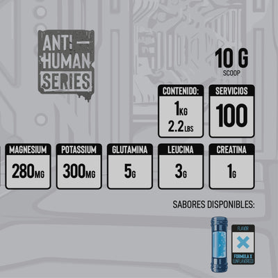 SPECIMEN No.5 GLUTAMINE DE ANTI-HUMAN SERIES