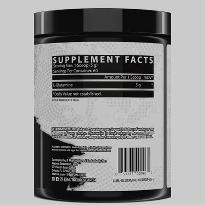 GLUTAMINE PURE DE NUTREX