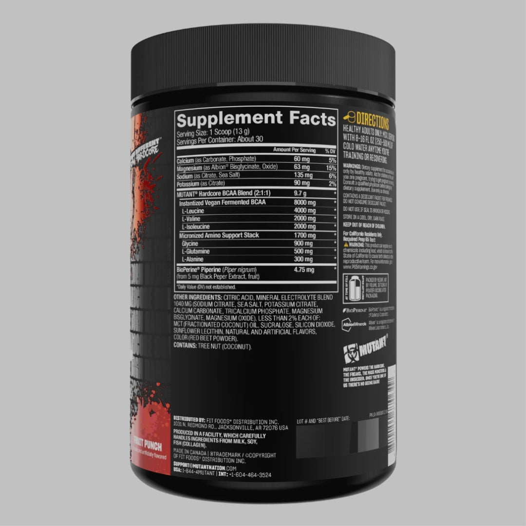 HARDCORE BCAA DE MUTANT