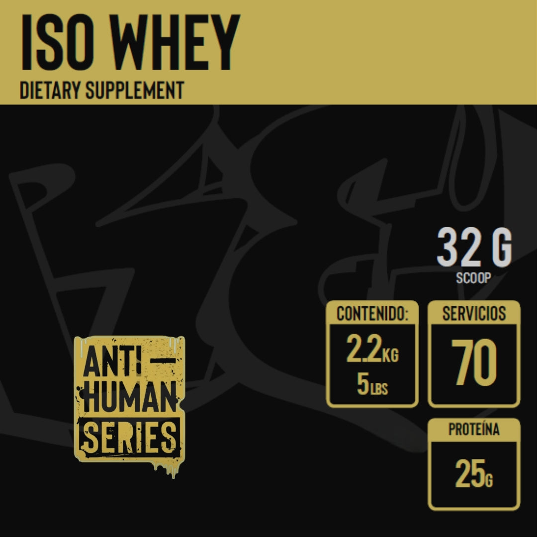 ISO WHEY DE ANTI-HUMAN SERIES