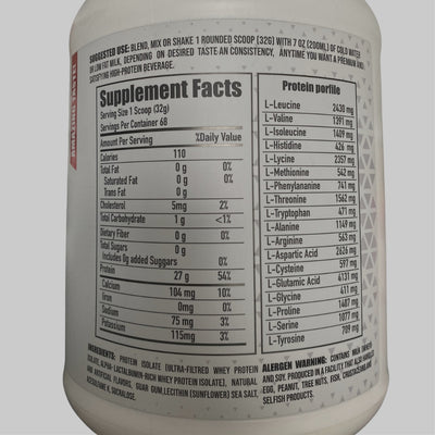 ISOLATE WHEY DE MISTIC LABS