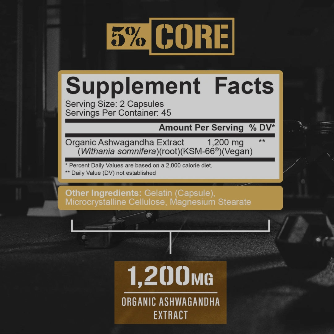 KSM-66 DE 5% NUTRITION