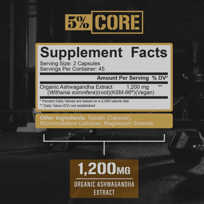 KSM-66 DE 5% NUTRITION