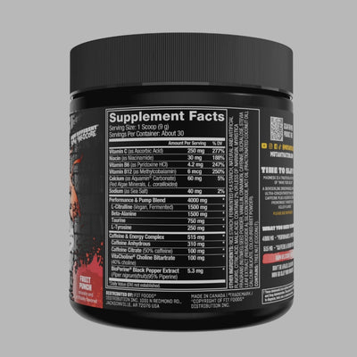 MADNESS PRE-WORKOUT DE MUTANT