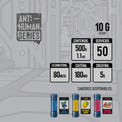 SPECIMEN No.01 PRE-WORKOUT DE ANTI-HUMAN SERIES