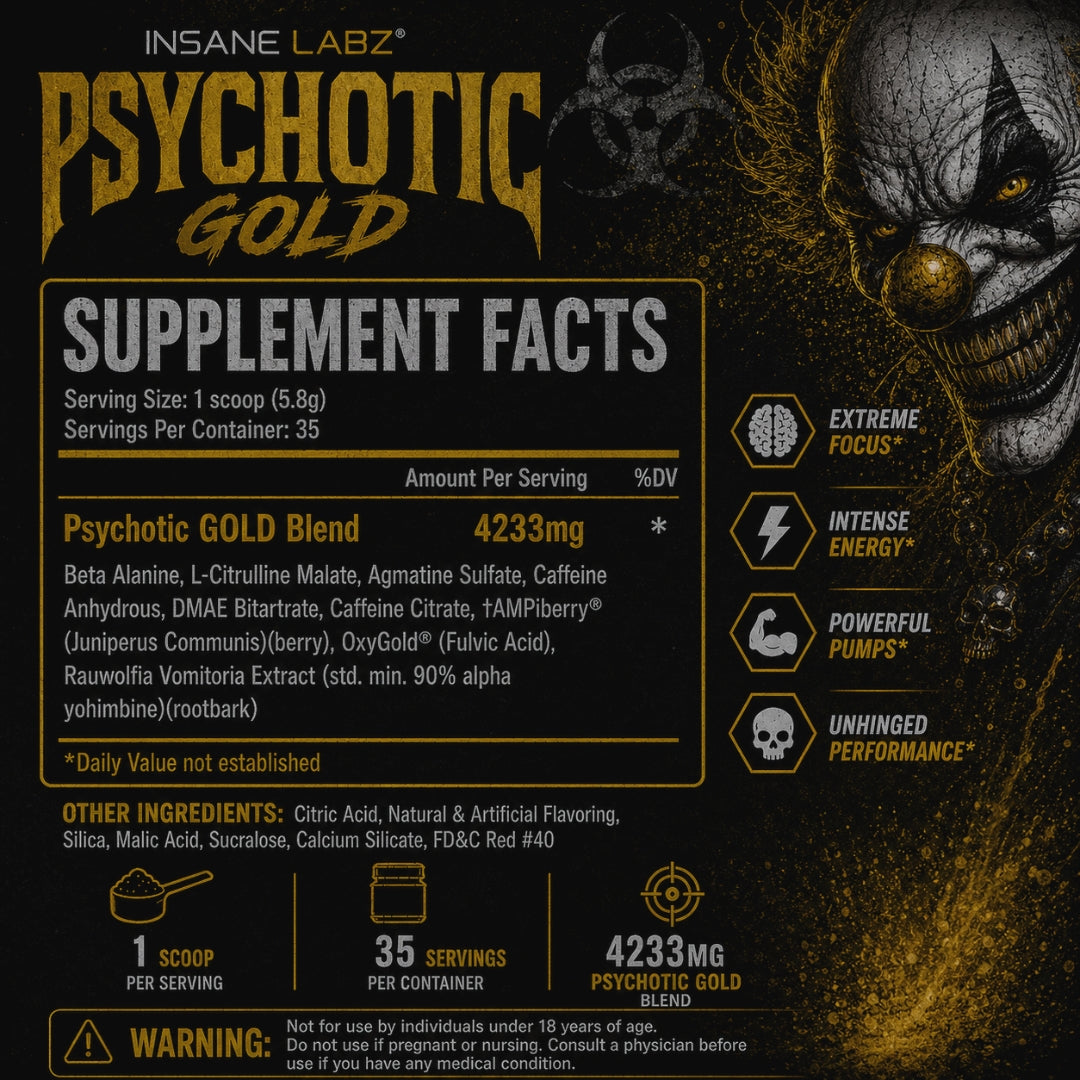 PSYCHOTIC GOLD DE INSANE LABZ