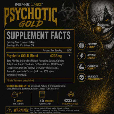 PSYCHOTIC GOLD DE INSANE LABZ