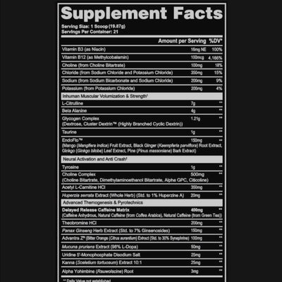 VOID "PURPLE HAZE" PREWORKOUT DE AFTERDARK