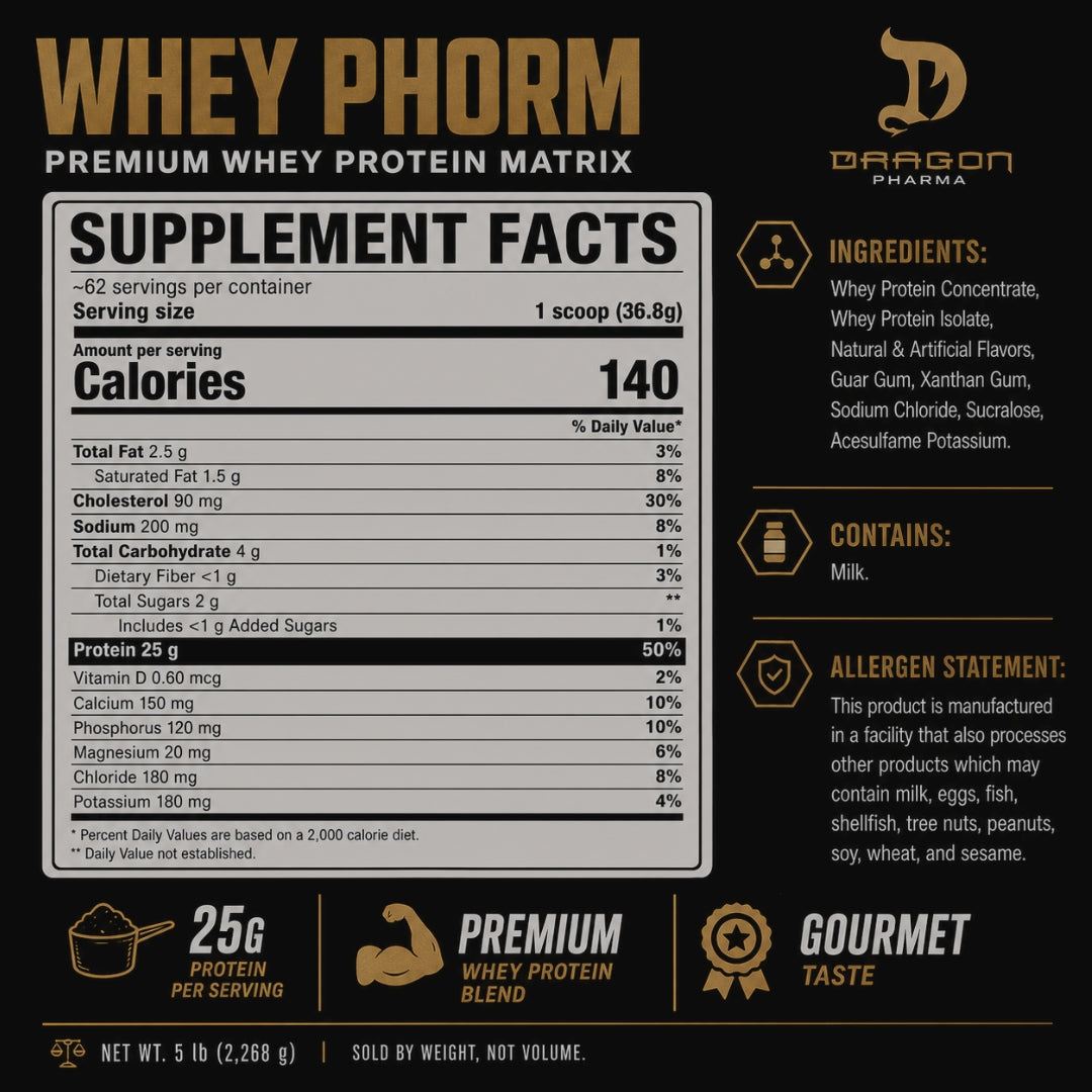 WHEY PHORM DE DRAGON PHARMA