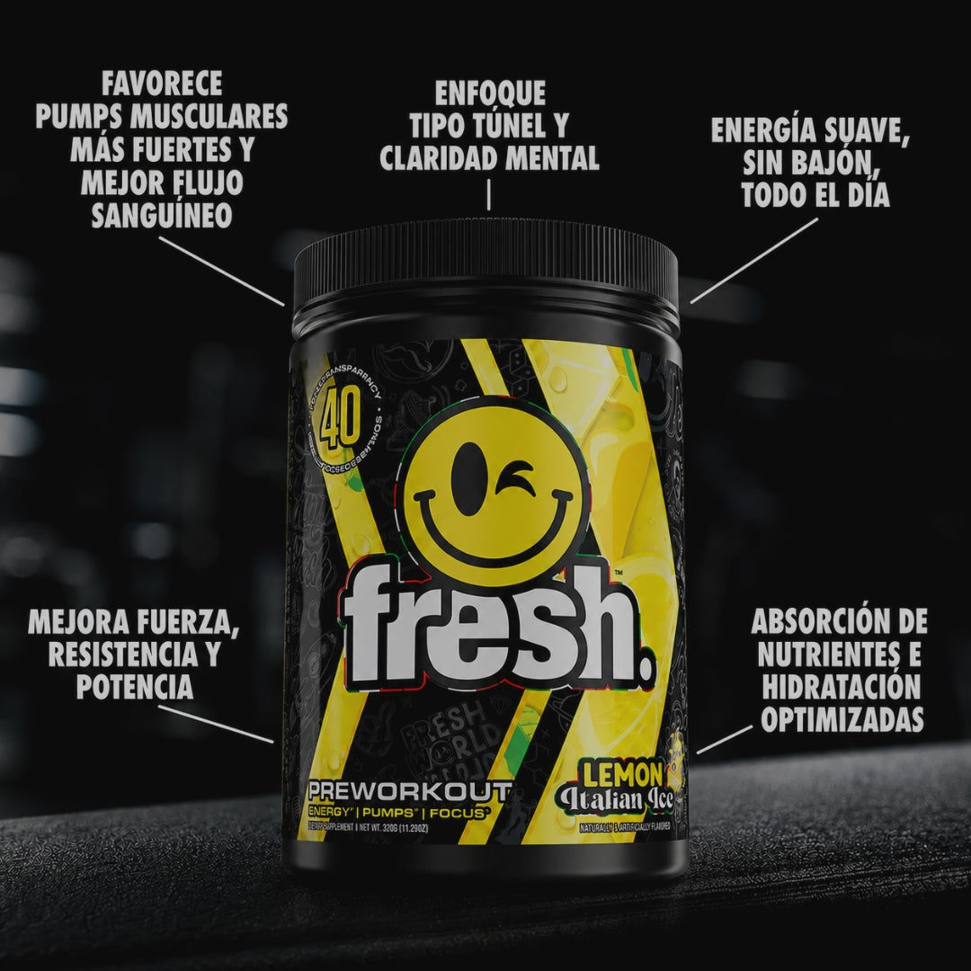 FRESH PRE DE FRESH SUPPS