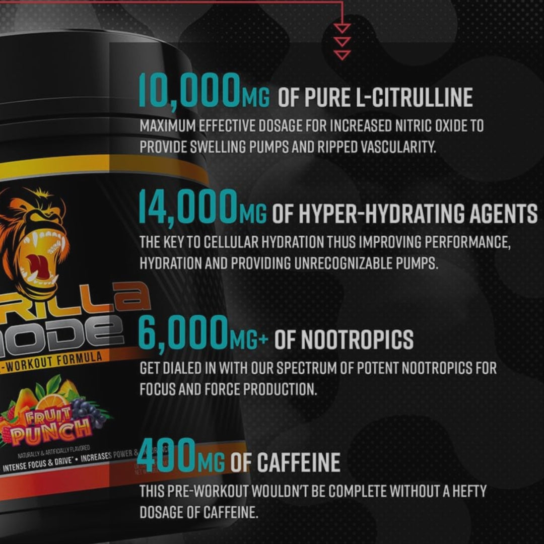GORILLA MODE PREWORKOUT DE GORILLA MIND