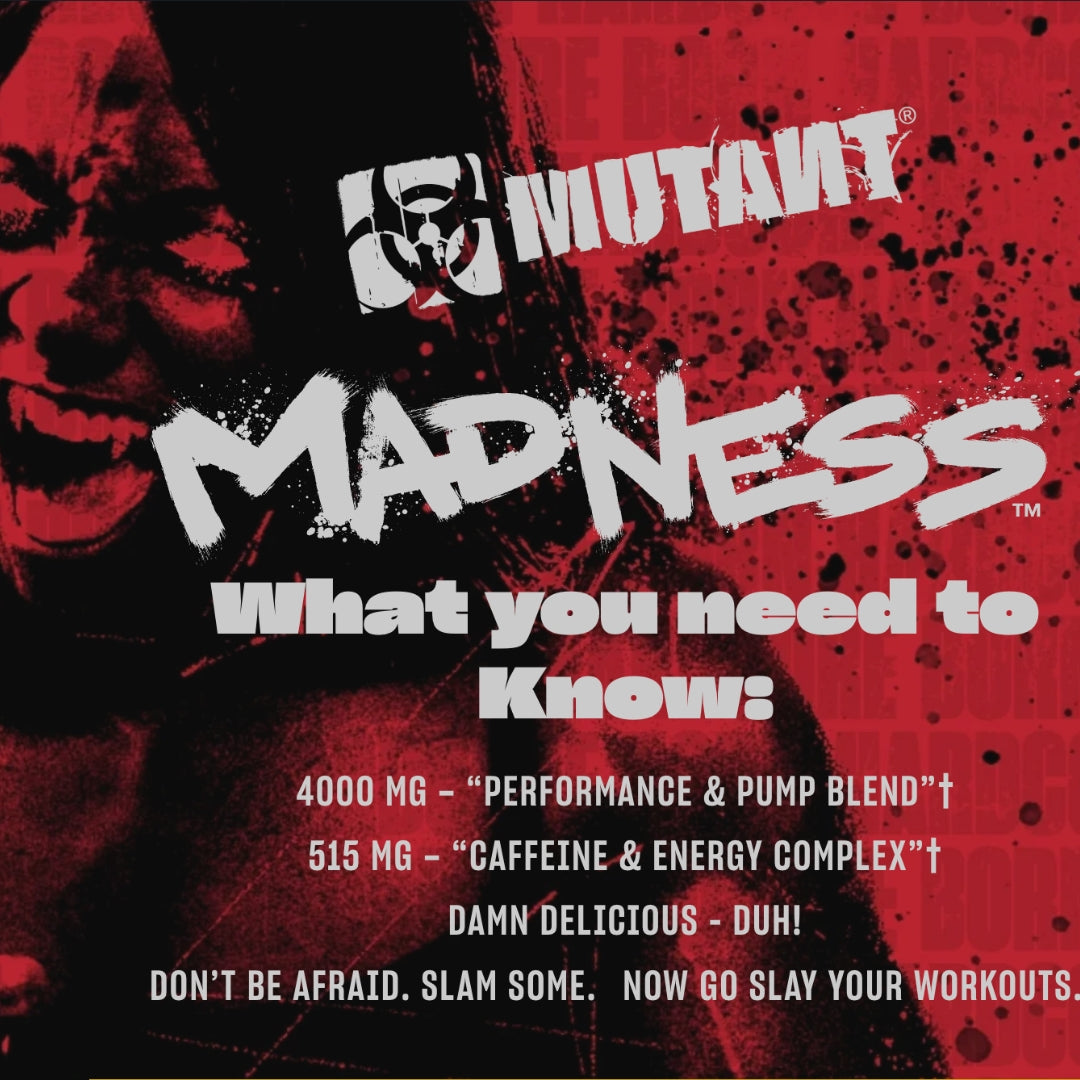 MADNESS PRE-WORKOUT DE MUTANT