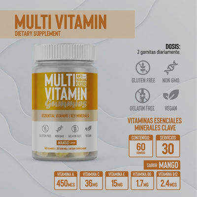 MULTI VITAMIN GUMMIES DE ANTI-HUMAN SERIES