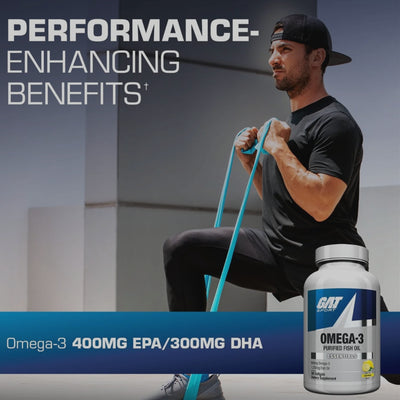 OMEGA-3 PURIFIED FISH OIL DE GAT SPORT