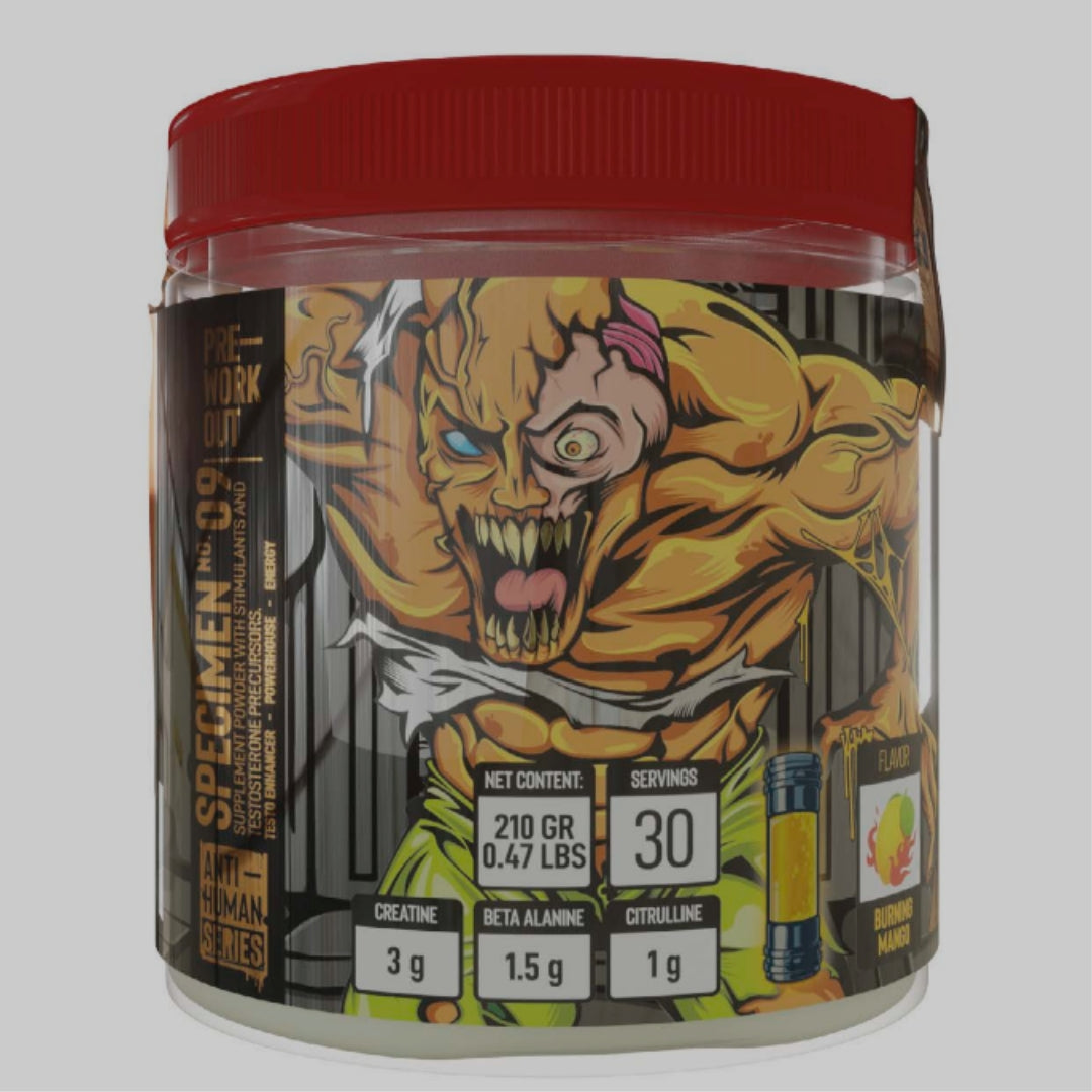 SPECIMEN No.09 PRE-WORKOUT DE ANTI-HUMAN SERIES