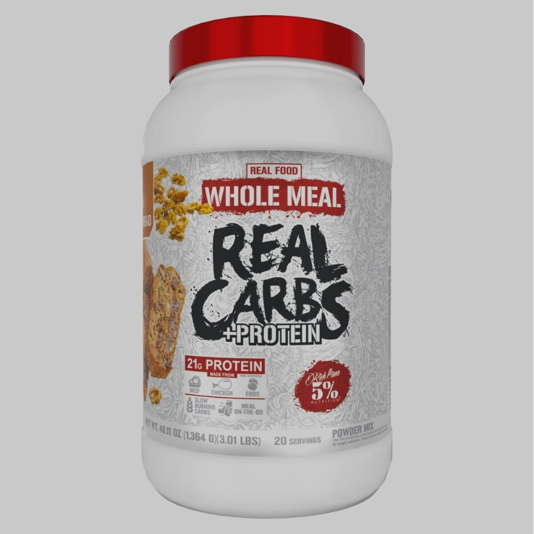 REAL CARBS +PROTEIN DE RICH PIANA 5% NUTRITION